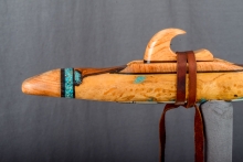 Ironwood Burl (desert) Native American Flute, Minor, Mid F#-4, #M39I (8)